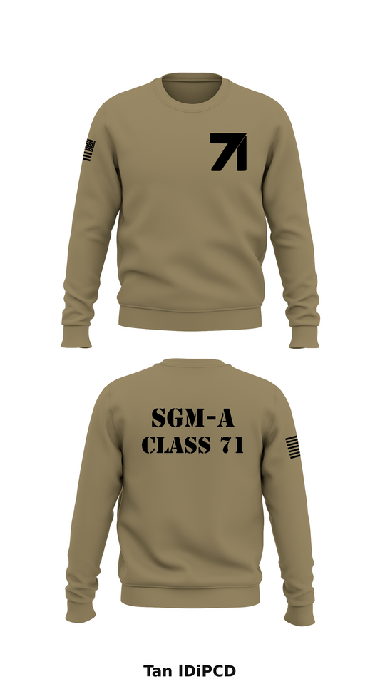 SGM-A Class 71 Store 1 Core Men's Crewneck Performance Sweatshirt - lDiPCD
