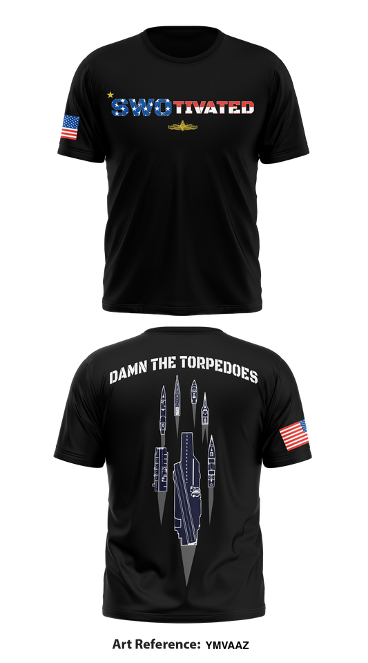 Surface Warfare Officer Store 1 Core Men's SS Performance Tee - yMVaaz