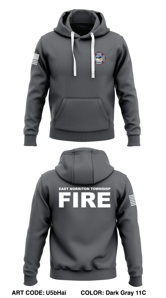 East Norriton Township Store 1  Core Men's Hooded Performance Sweatshirt - U5bHai