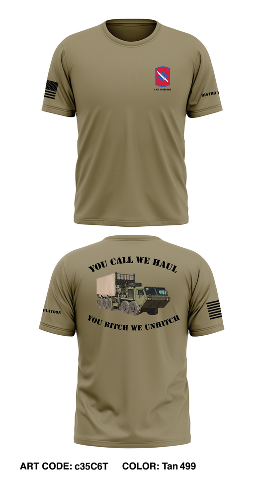 A Co 39th BSB Store 1 Core Men's SS Performance Tee - c35C6T