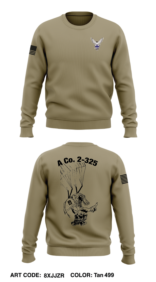 2-325 Air White Falcons Store 1 Core Men's Crewneck Performance Sweatshirt - 8XJJZR