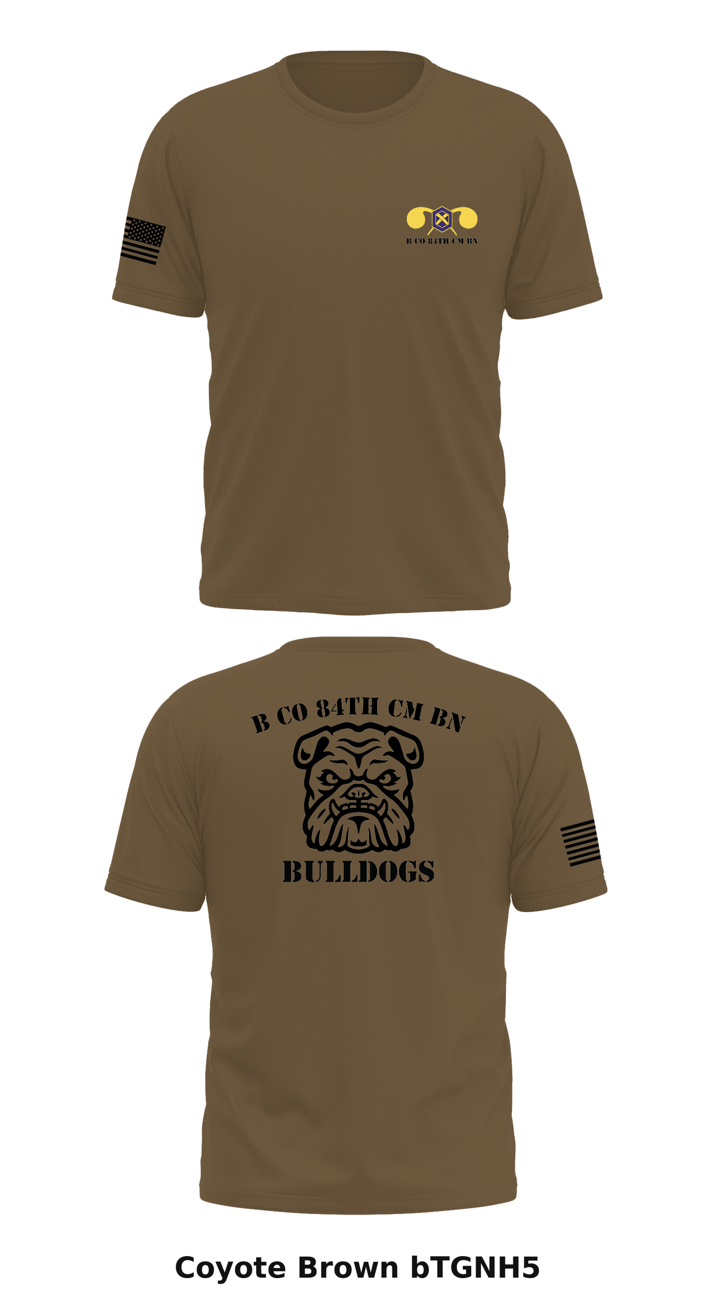 B co 84th CM BN Store 1 Core Men's SS Performance Tee - bTGNH5
