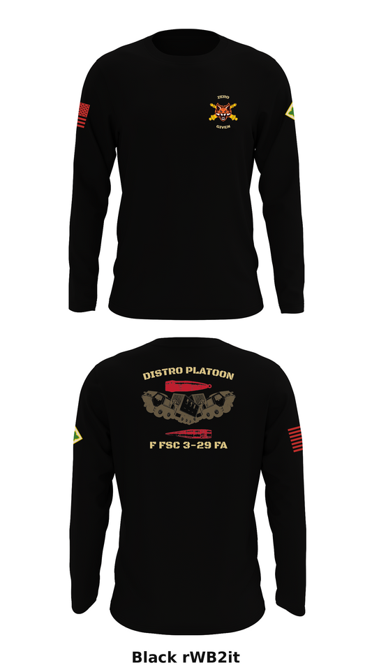 F Sfc 3-29, 4th ID  Store 1 Core Men's LS Performance Tee - rWB2it