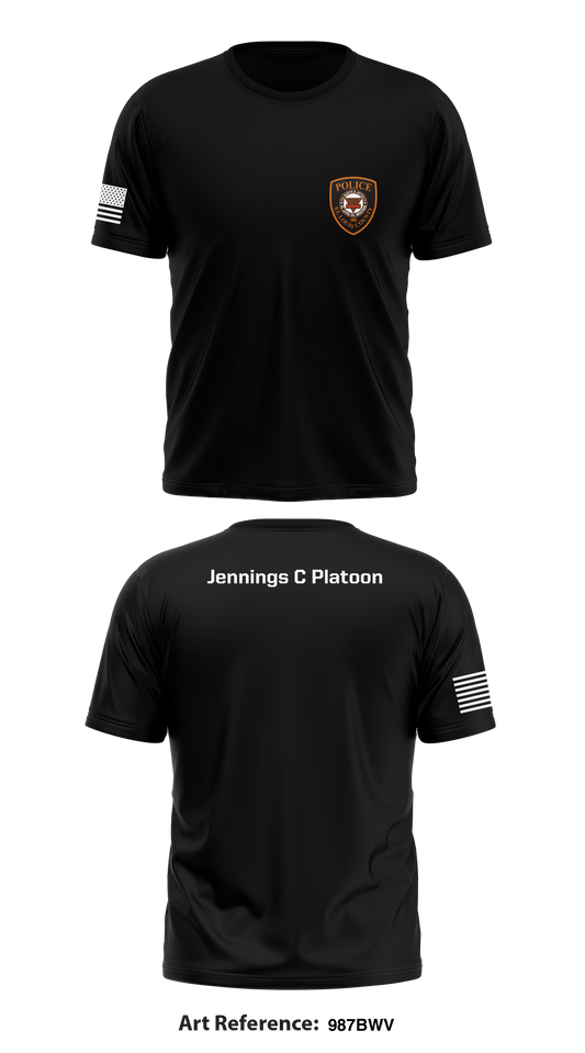 Jennings C Platoon Store 1 Core Men's SS Performance Tee - 987bwV
