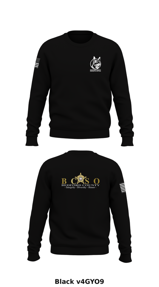 Bedford County Sheriffs Office  Store 1 Core Men's Crewneck Performance Sweatshirt - v4GYO9