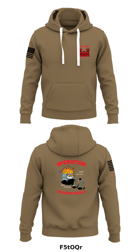 874 EUD Store 1  Core Men's Hooded Performance Sweatshirt - F5tOQr
