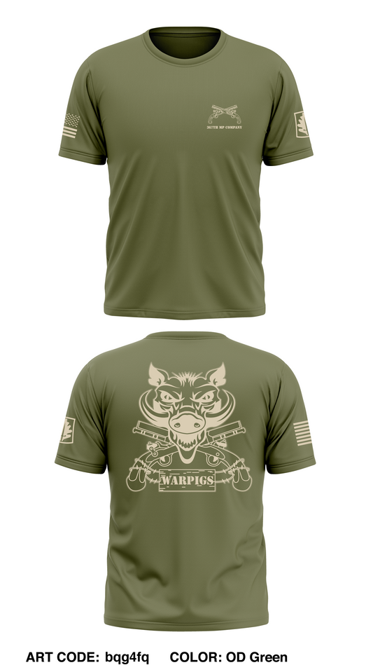 367th MP Company Store 1 Core Men's SS Performance Tee - bqg4fq