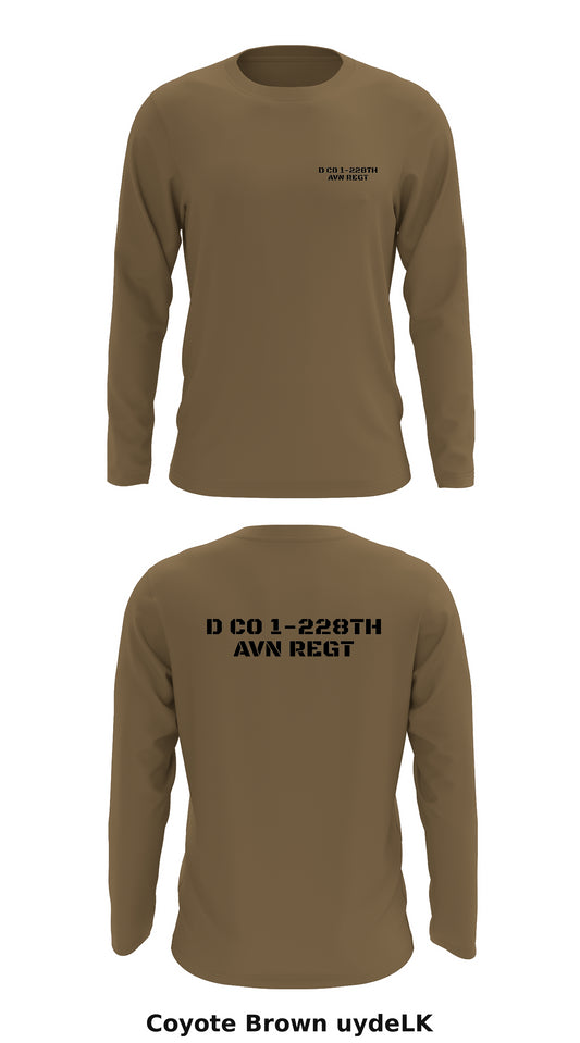 D Co 1-228th AVN Regt Store 1 Core Men's LS Performance Tee - uydeLK