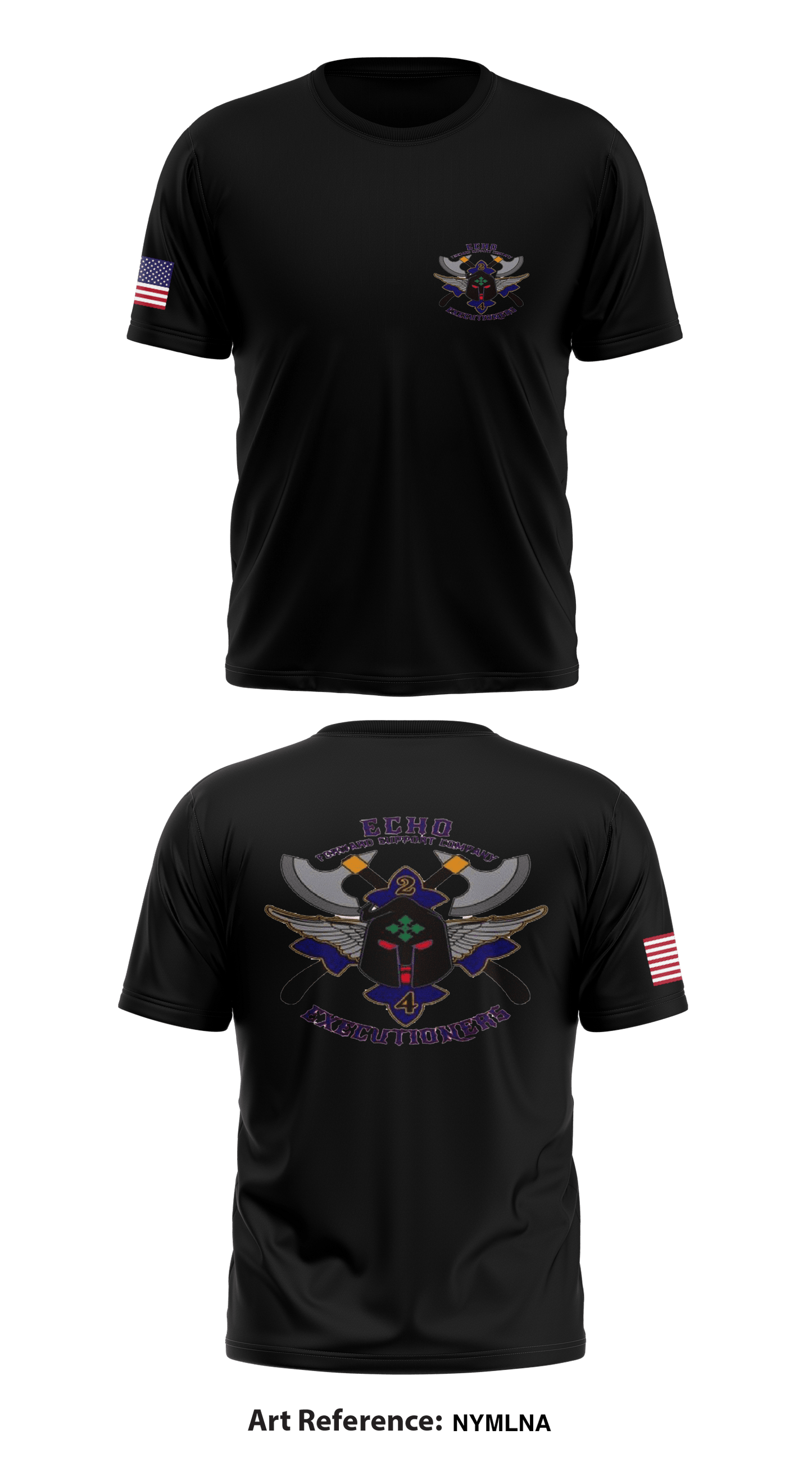 Echo Forward Support Company Store 1 Core Men's SS Performance Tee - nymlna