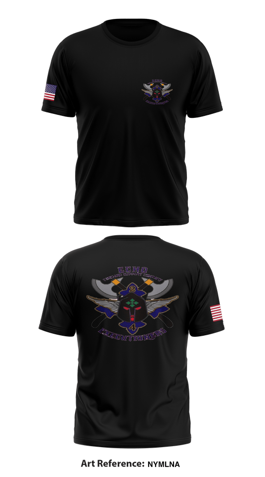 Echo Forward Support Company Store 1 Core Men's SS Performance Tee - nymlna