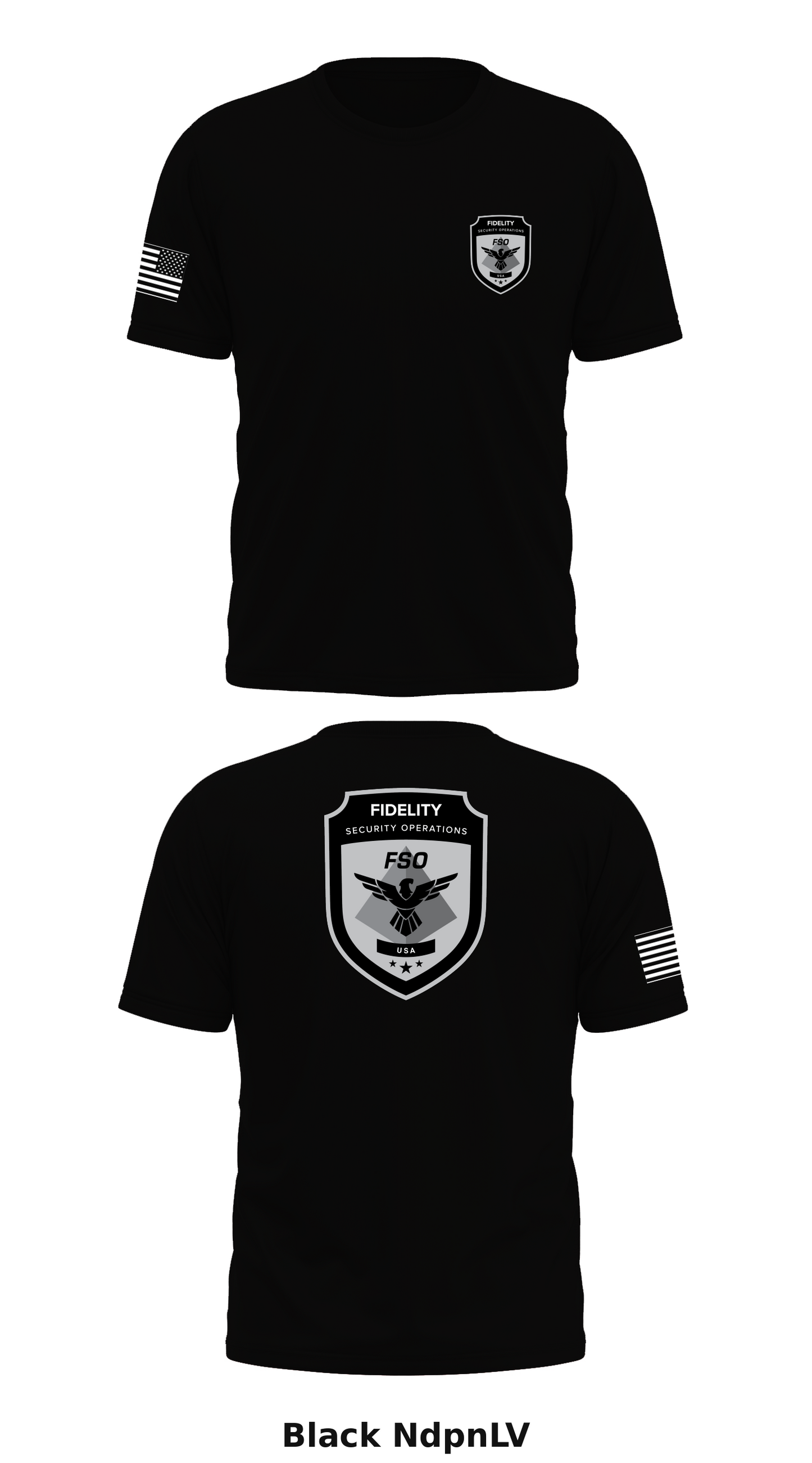 Fedility Security Operations  Store 1 Core Men's SS Performance Tee - NdpnLV