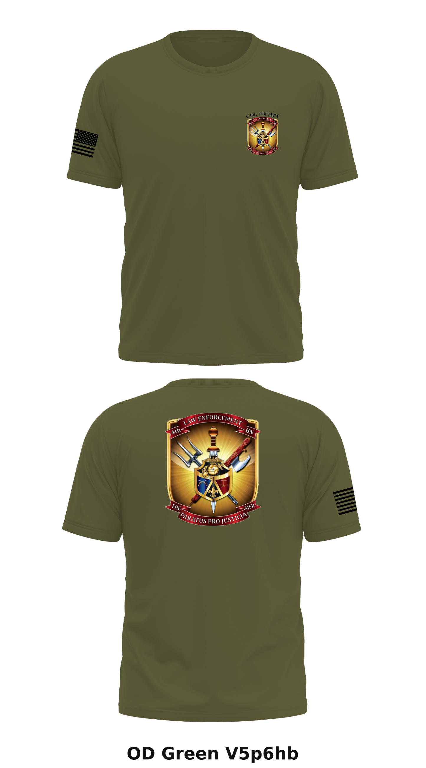 C Co, 4th LEBn Store 1 Core Men's SS Performance Tee - V5p6hb