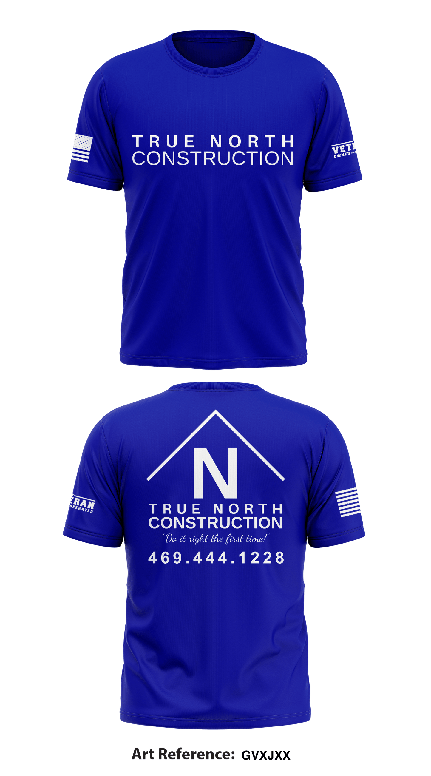 True North Construction Store 1 Core Men's SS Performance Tee - gVxjXx