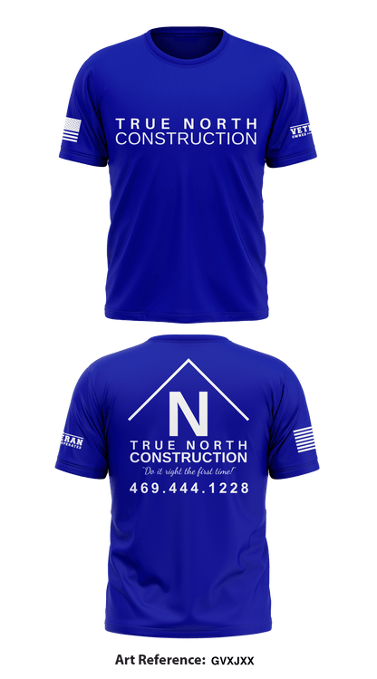 True North Construction Store 1 Core Men's SS Performance Tee - gVxjXx
