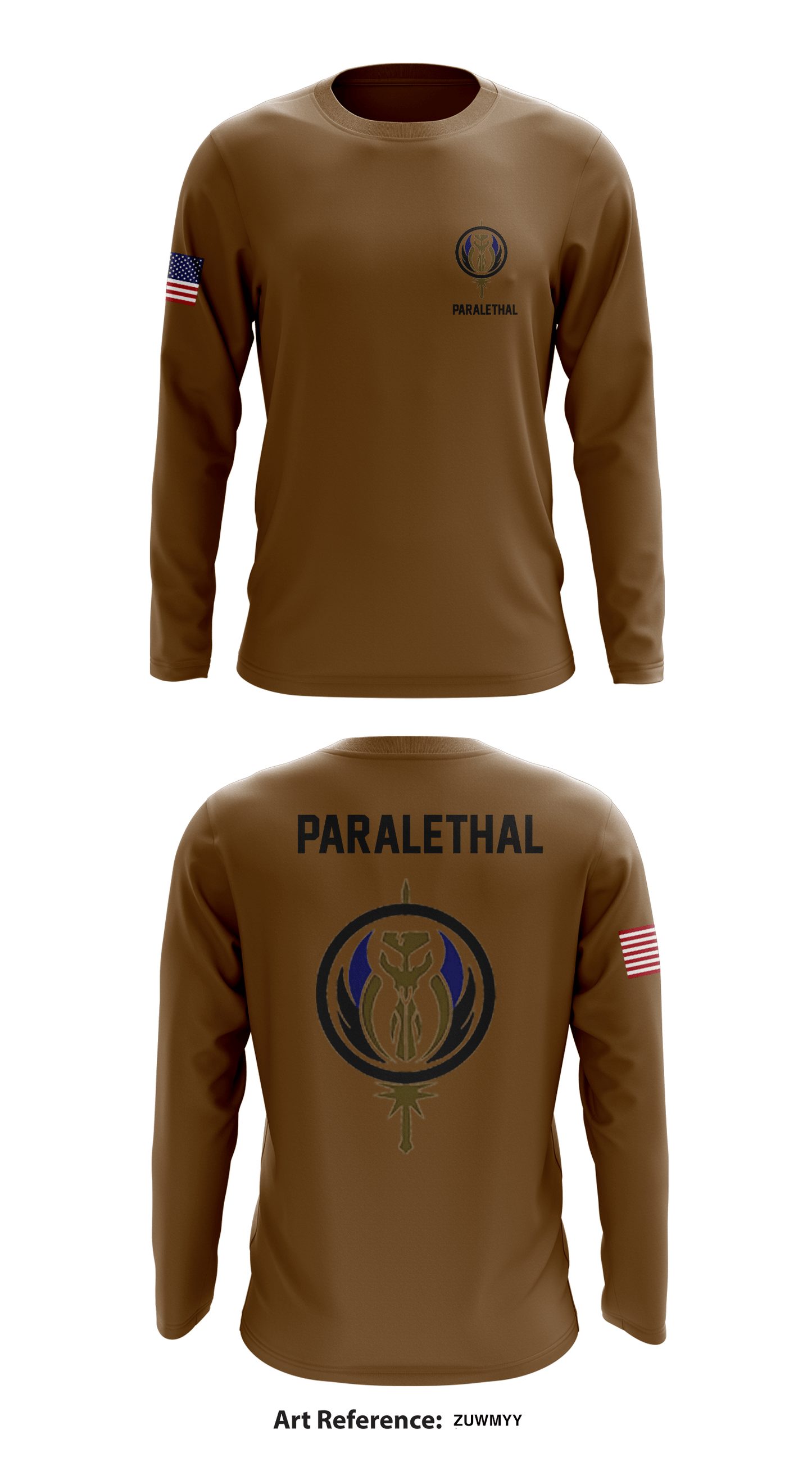 Paralethal Store 1 Core Men's LS Performance Tee - ZuWMYY