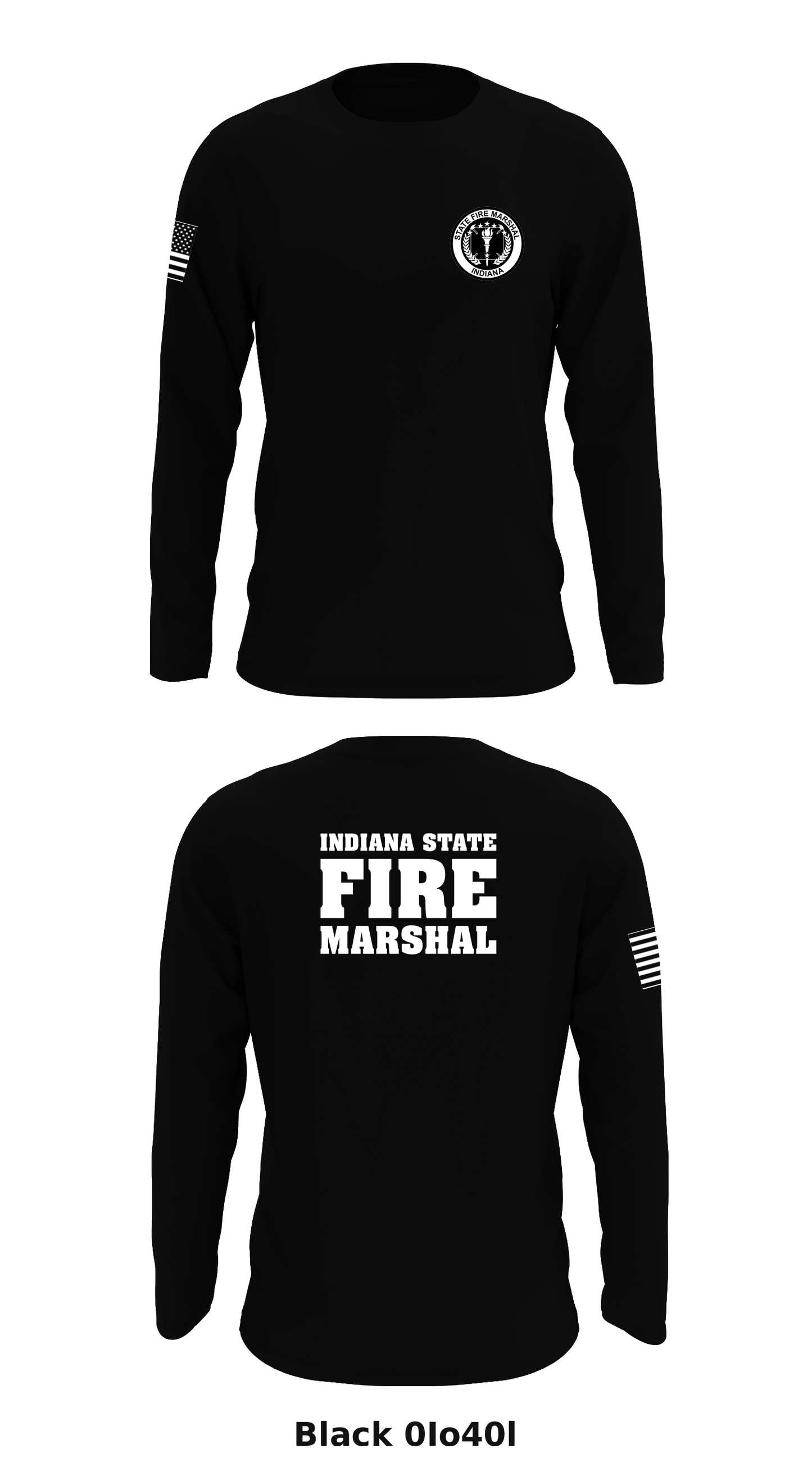 Indiana State Fire Marshal Store 1 Core Men's LS Performance Tee - 0Io40l