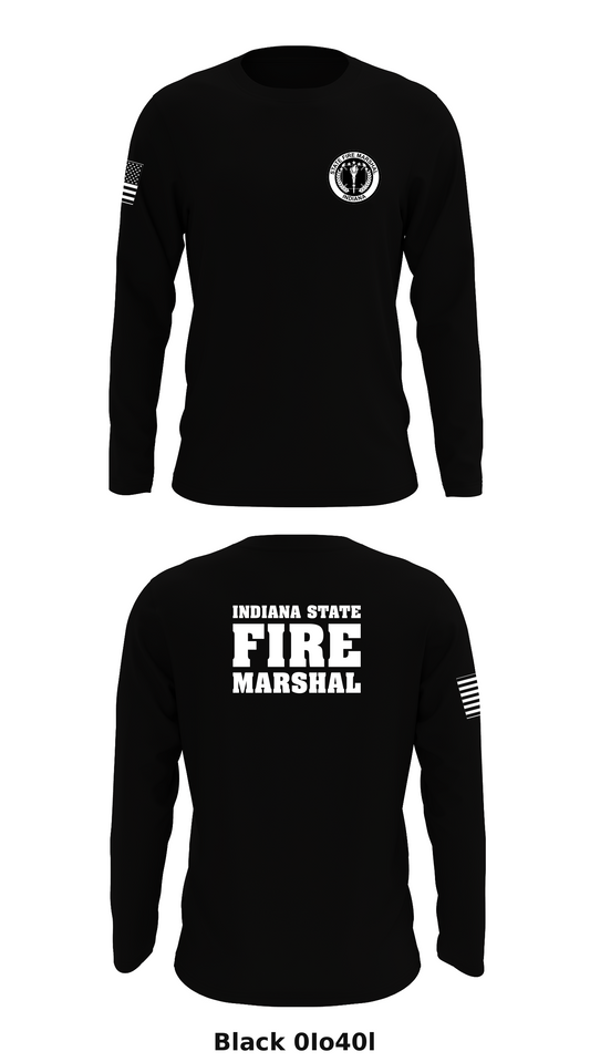 Indiana State Fire Marshal Store 1 Core Men's LS Performance Tee - 0Io40l
