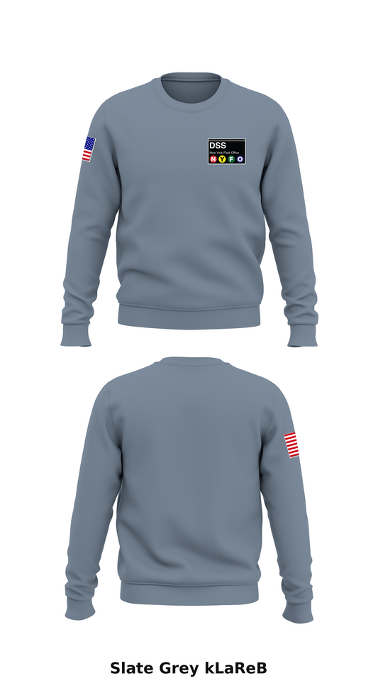 DSS NYFO Store 1 Core Men's Crewneck Performance Sweatshirt - kLaReB