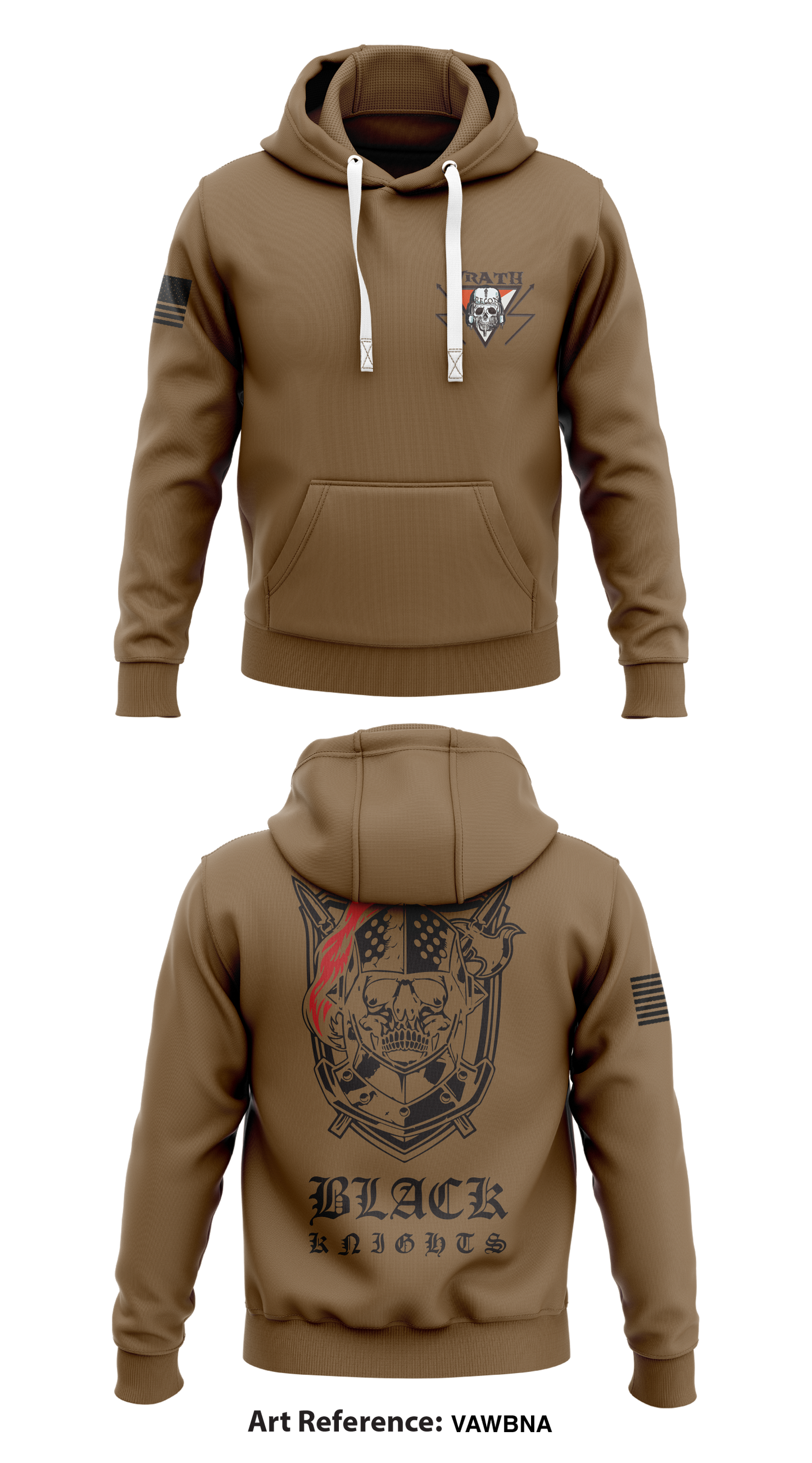 3-61 Cav Store 1  Core Men's Hooded Performance Sweatshirt - vawBNa