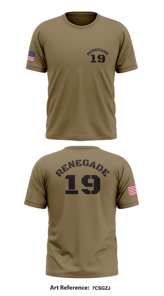 Renegade 19 Store 1 Short-Sleeve Hybrid Performance Shirt Core Men's Hooded Performance Sweatshirt - 7CSgzj