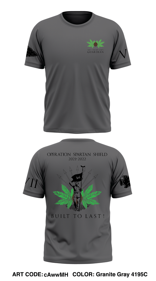 204th EN DET Store 1 Core Men's SS Performance Tee - cAwwMH