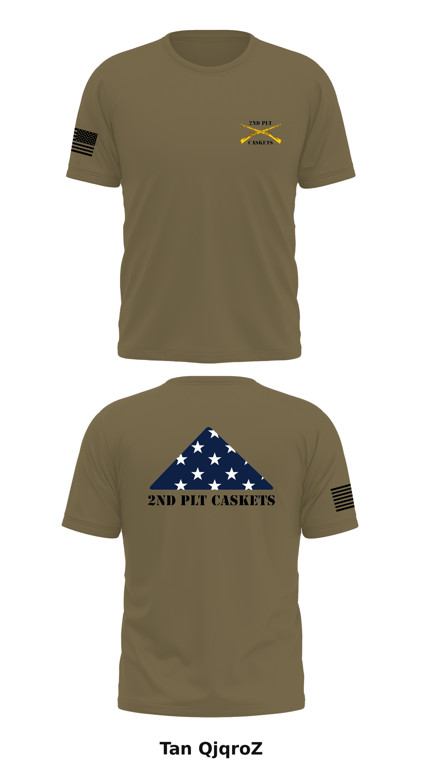 2nd Plt Caskets Store 1 Core Men's SS Performance Tee - QjqroZ