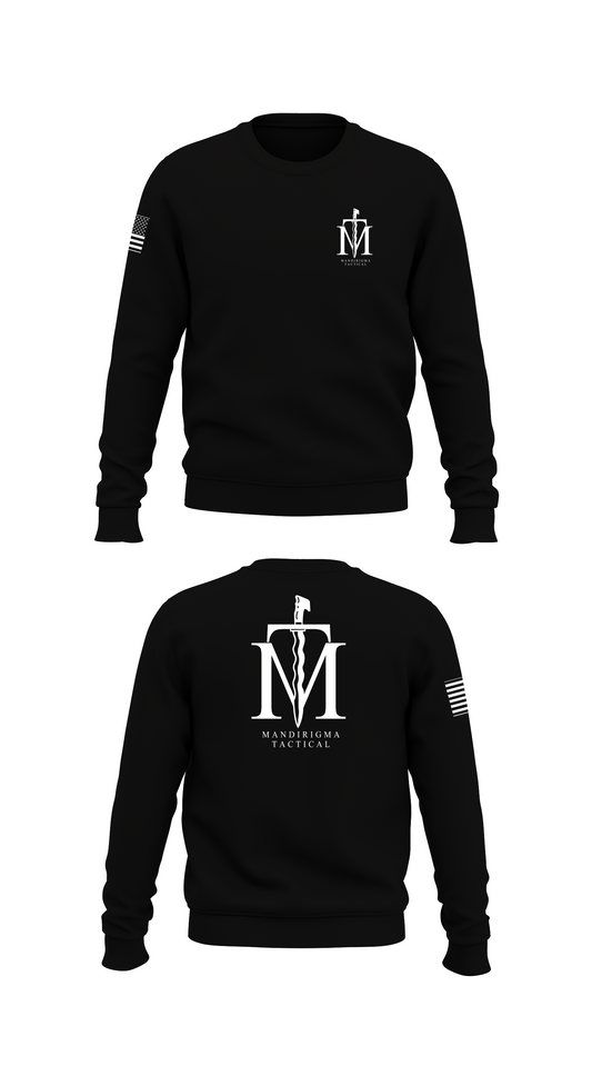 Mandirigma Tactical Store 1 Core Men's Crewneck Performance Sweatshirt - 64632054877