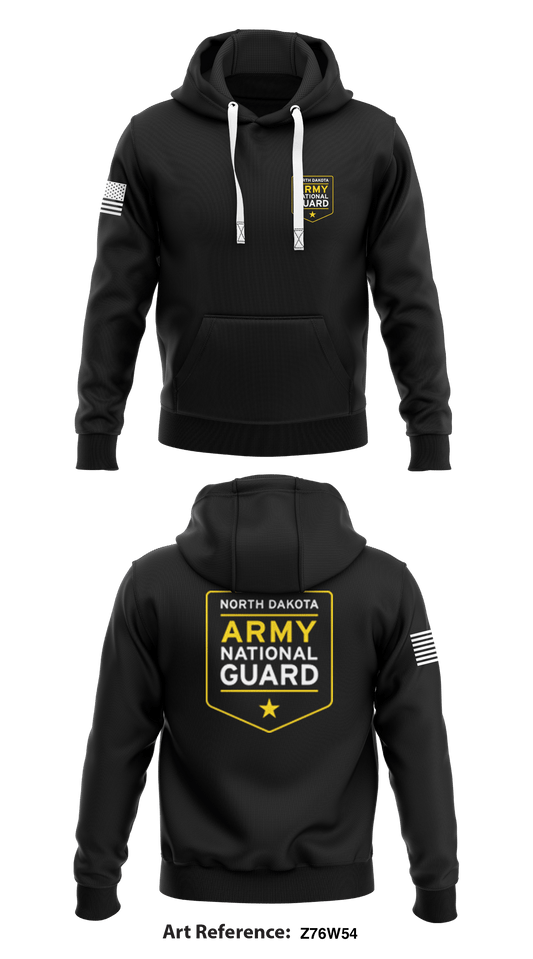 North Dakota Army National Guard Store 1  Core Men's Hooded Performance Sweatshirt - Z76w54