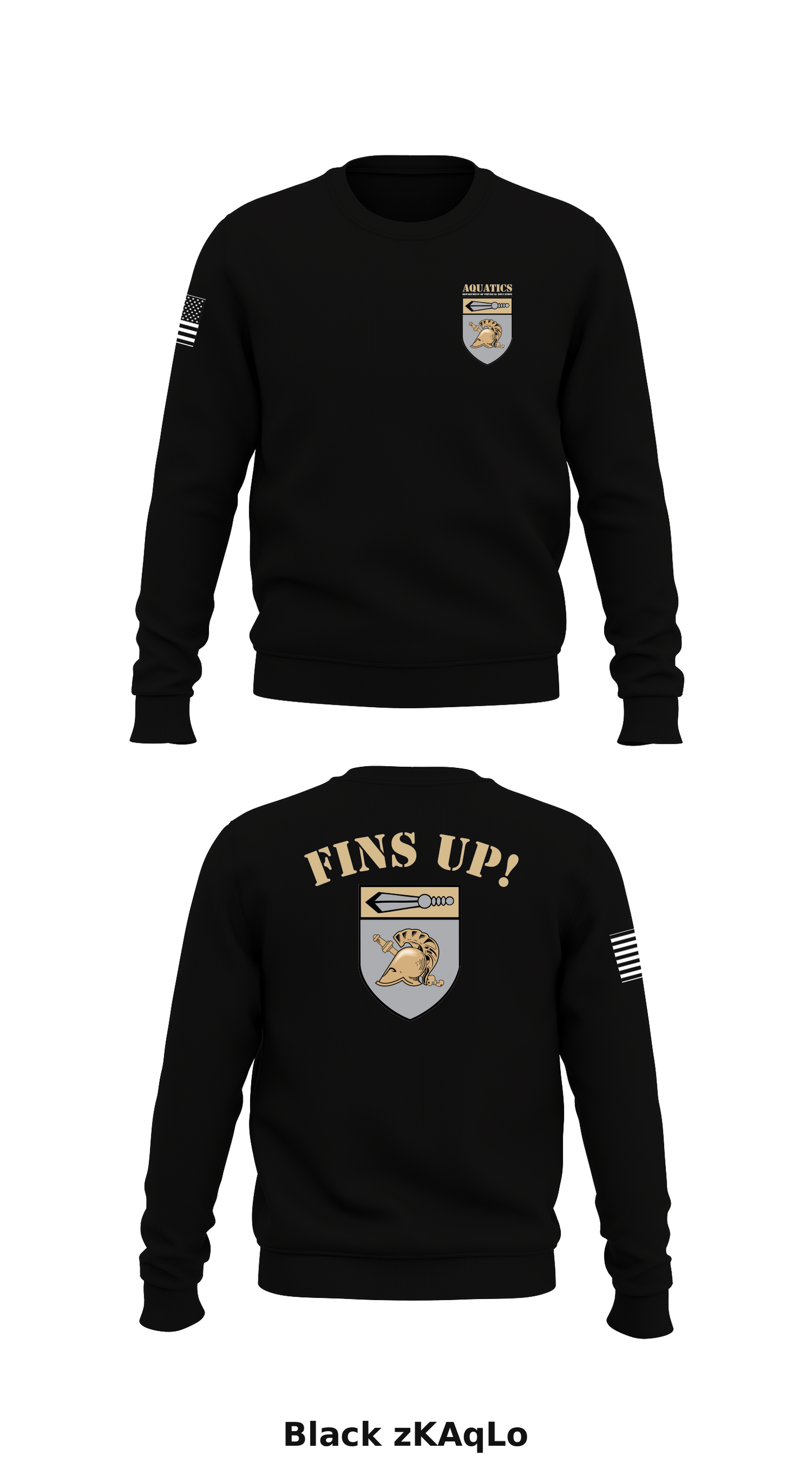 DPE Aquatics Store 1 Core Men's Crewneck Performance Sweatshirt - zKAqLo