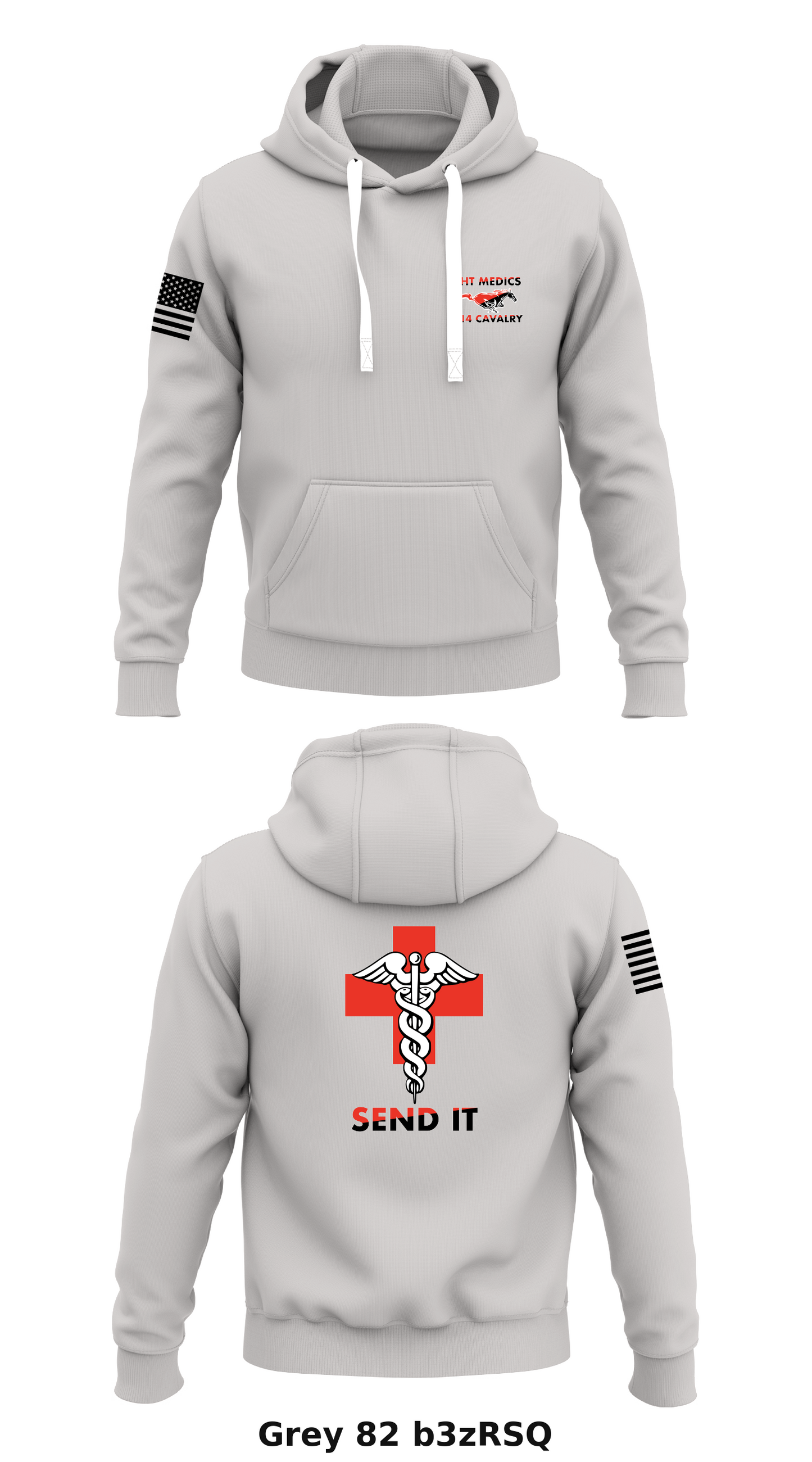 HHT MEDICS 1-14 CAVALRY  Store 1  Core Men's Hooded Performance Sweatshirt - b3zRSQ