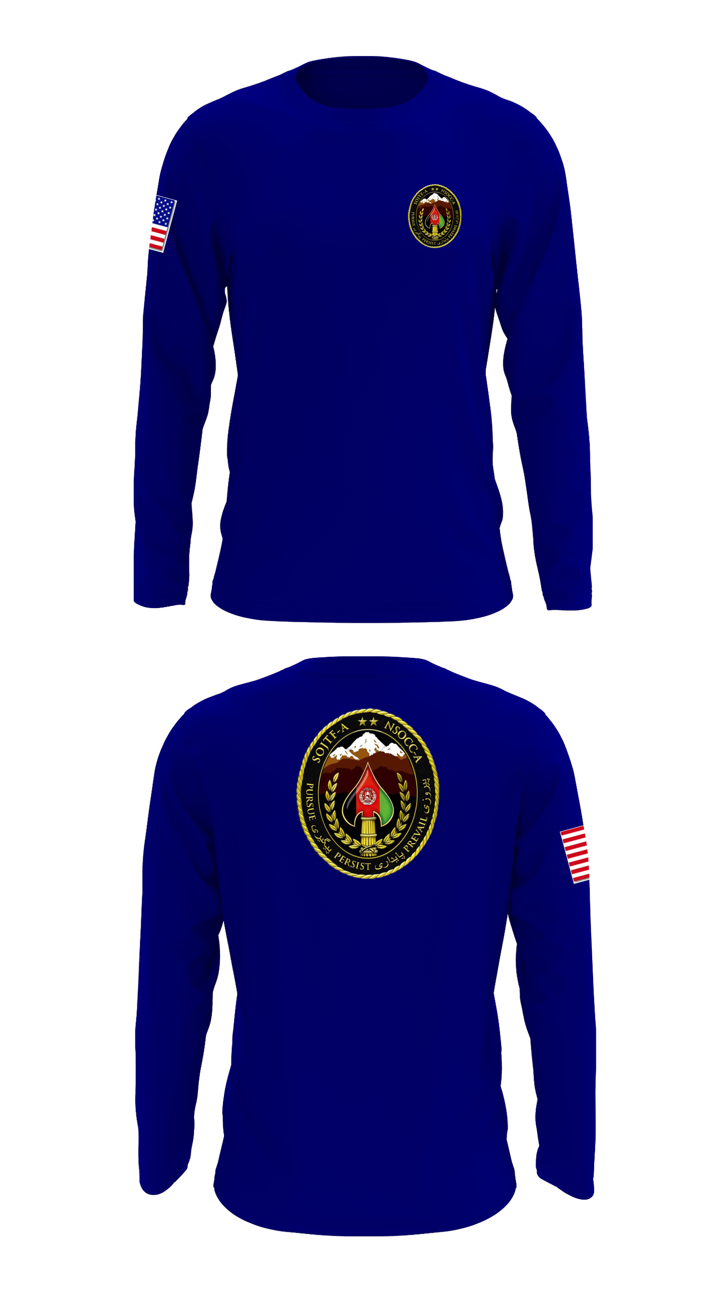 NSOCC- A Store 1 Core Men's LS Performance Tee - 61402182991