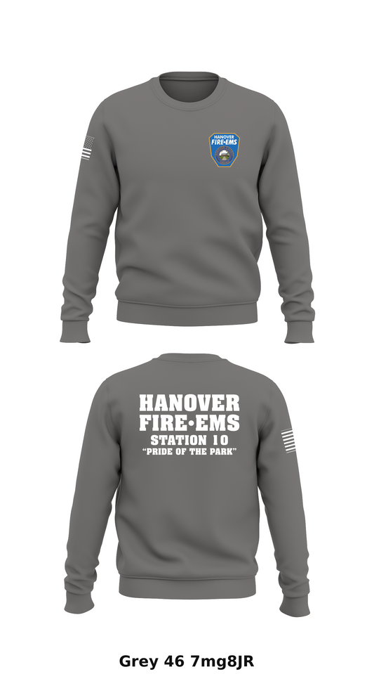 410 Store 1 Core Men's Crewneck Performance Sweatshirt - 7mg8JR