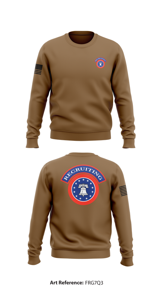 Aurora Recruiting Store 1 Core Men's Crewneck Performance Sweatshirt - FRG7Q3