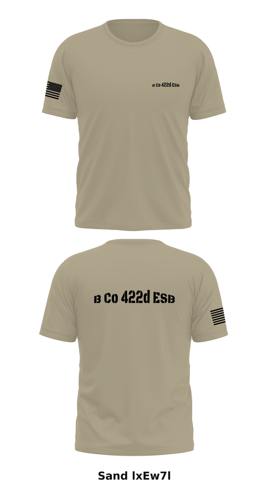 B Co 422d ESB Store 1 Core Men's SS Performance Tee - lxEw7l