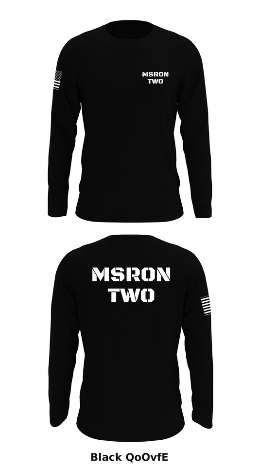 MSRON TWO Store 1 Core Men's LS Performance Tee - QoOvfE