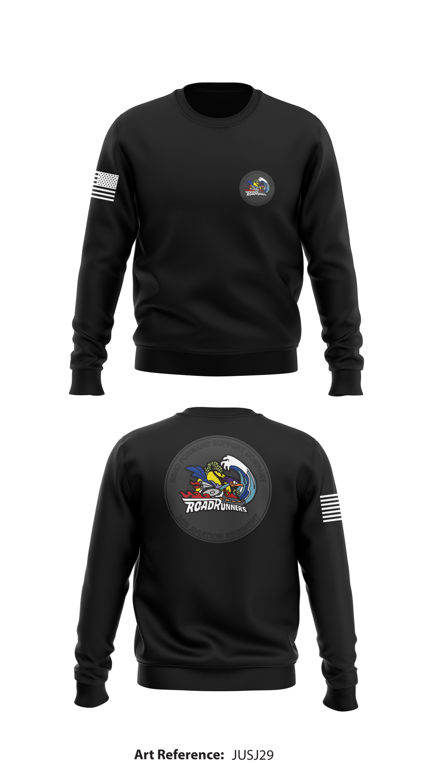 Echo company 2-25 avn Store 1 Core Men's Crewneck Performance Sweatshirt - JuSJ29