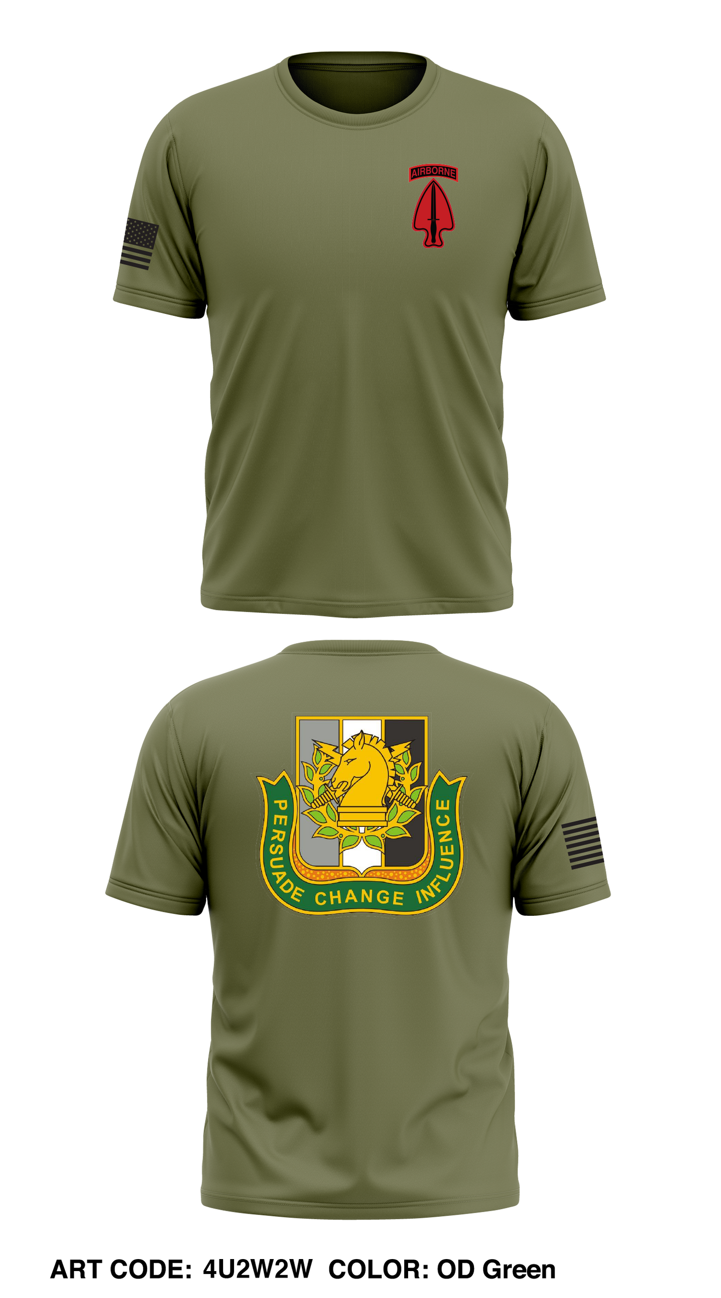 B Co 1/125 Det 19 Store 1 Core Men's SS Performance Tee - 4U2W2W
