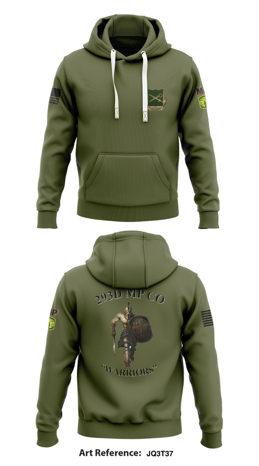 293D Military  Store 1  Core Men's Hooded Performance Sweatshirt - jq3T37