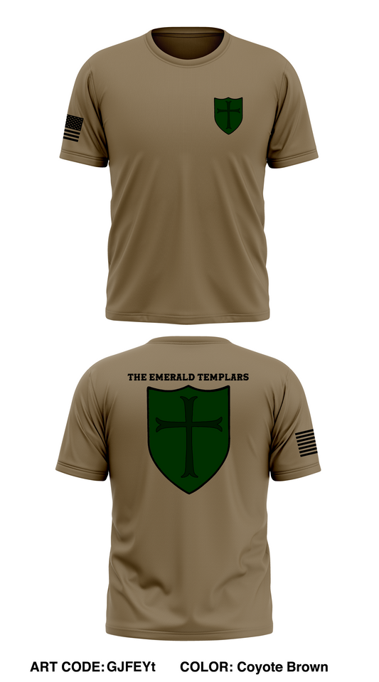 Templars Store 1 Core Men's SS Performance Tee - GJFEYt