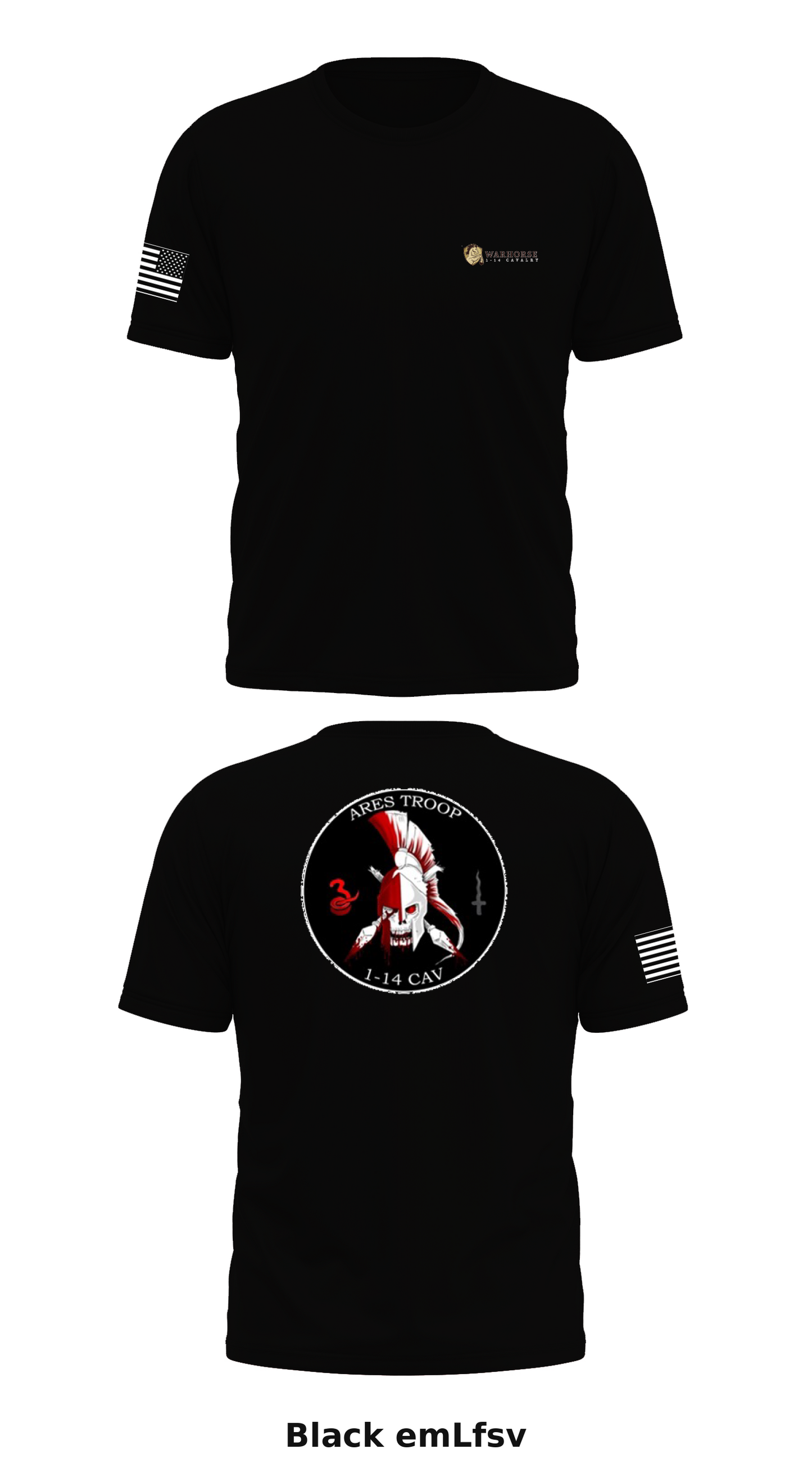 A TRP, 1-14 CAV, 1-2 SBCT Store 1 Core Men's SS Performance Tee - emLfsv