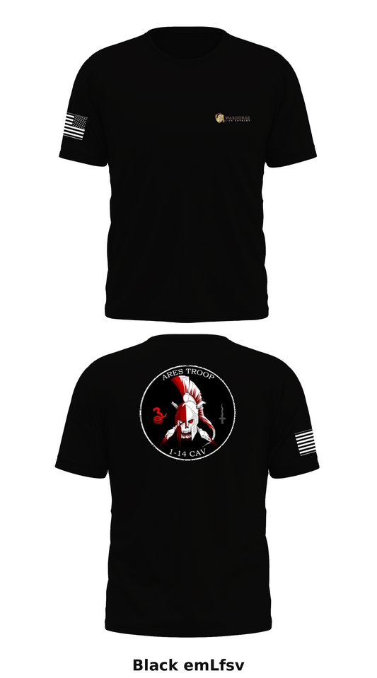 A TRP, 1-14 CAV, 1-2 SBCT Store 1 Core Men's SS Performance Tee - emLfsv