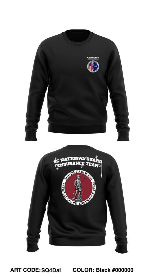SC National Guard Endurance Team Store 1 Core Men's Crewneck Performance Sweatshirt - SQ4DaI