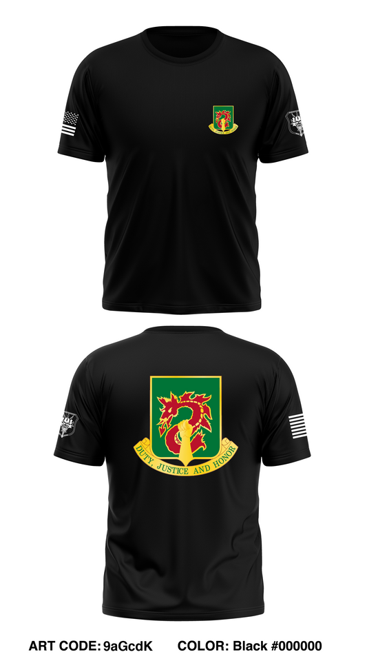504th MP BN Store 1 Core Men's SS Performance Tee - 9aGcdK