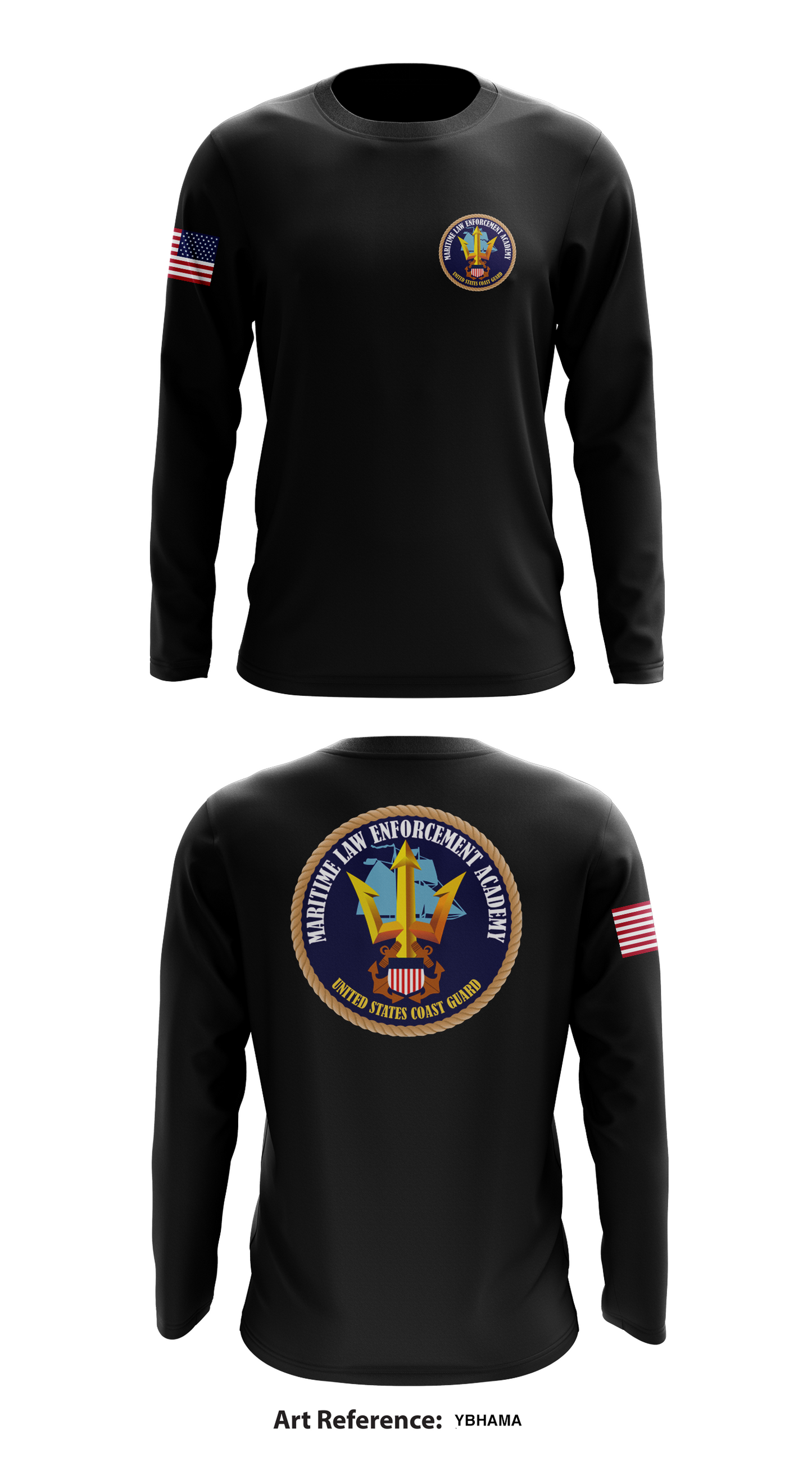 MLEA CHARLESTON  Store 1 Core Men's LS Performance Tee - ybhAMa