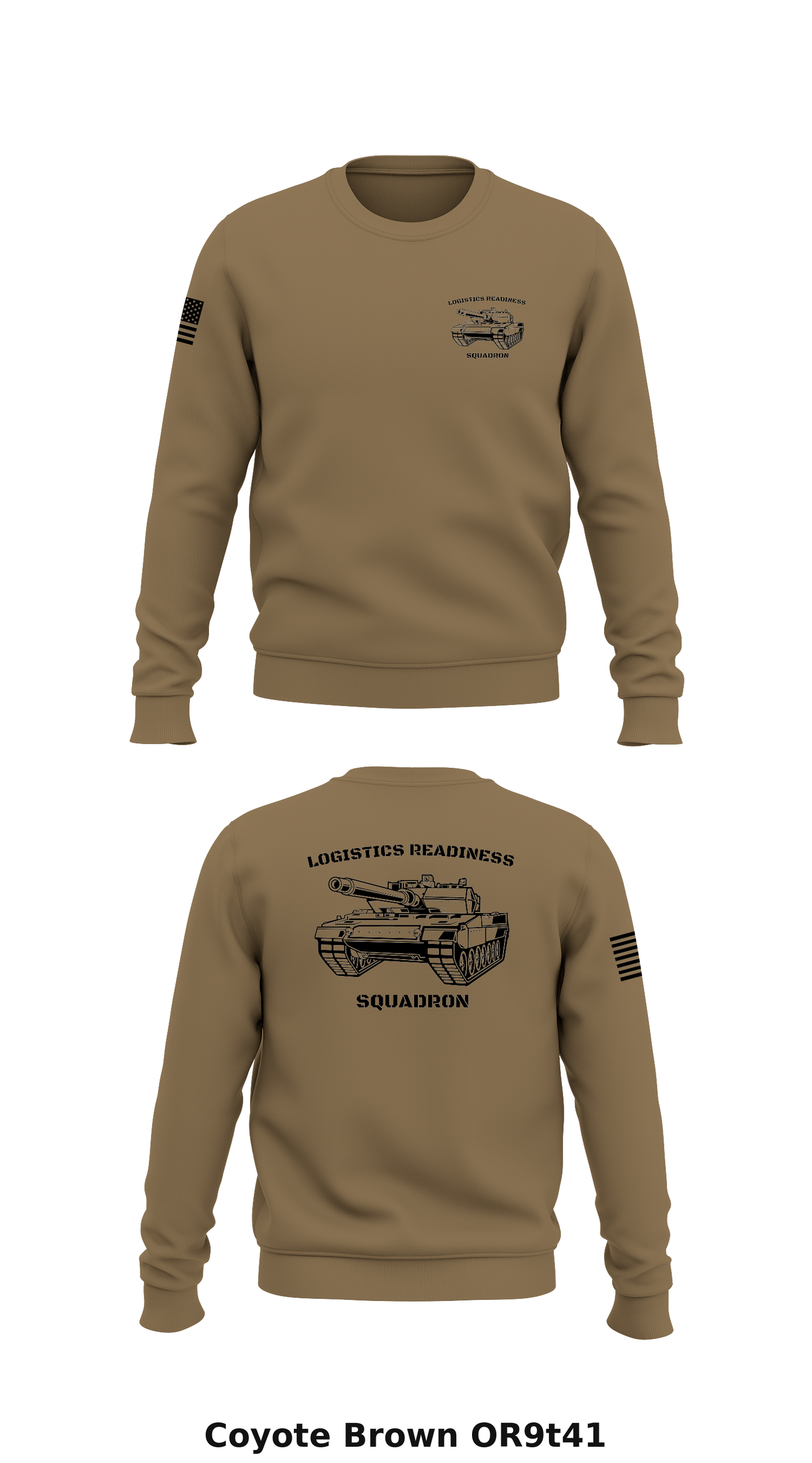 Logistics Readiness Squadron  Store 1 Core Men's Crewneck Performance Sweatshirt - OR9t41
