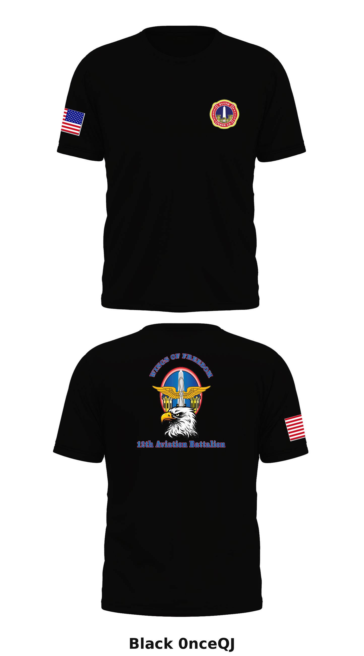 12th Aviation Battalion Store 1 Core Men's SS Performance Tee - 0nceQJ