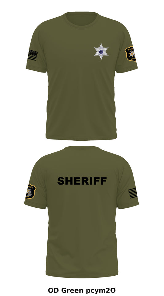 Branch County Sheriff’s Office Store 1 Core Men's SS Performance Tee - pcym2O