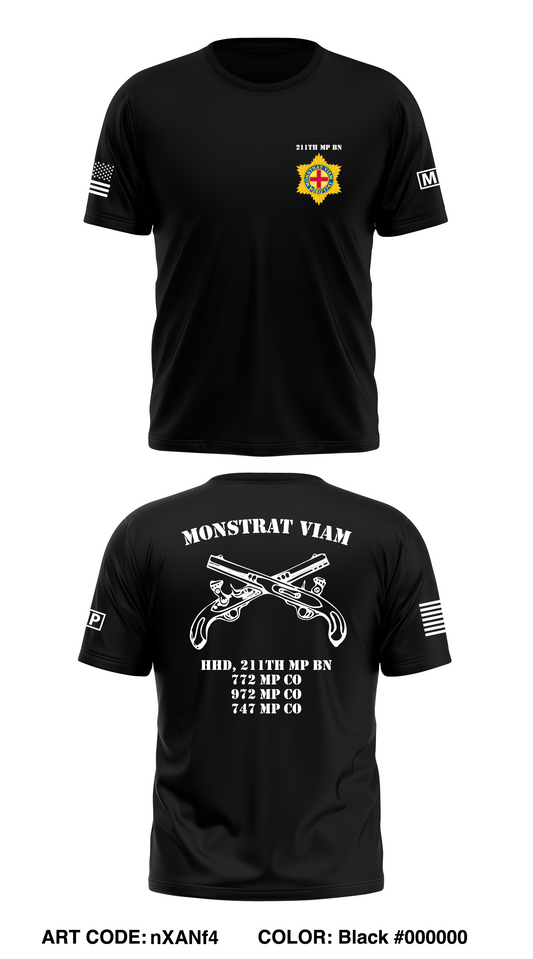 211th MP BN Store 1 Core Men's SS Performance Tee - nXANf4
