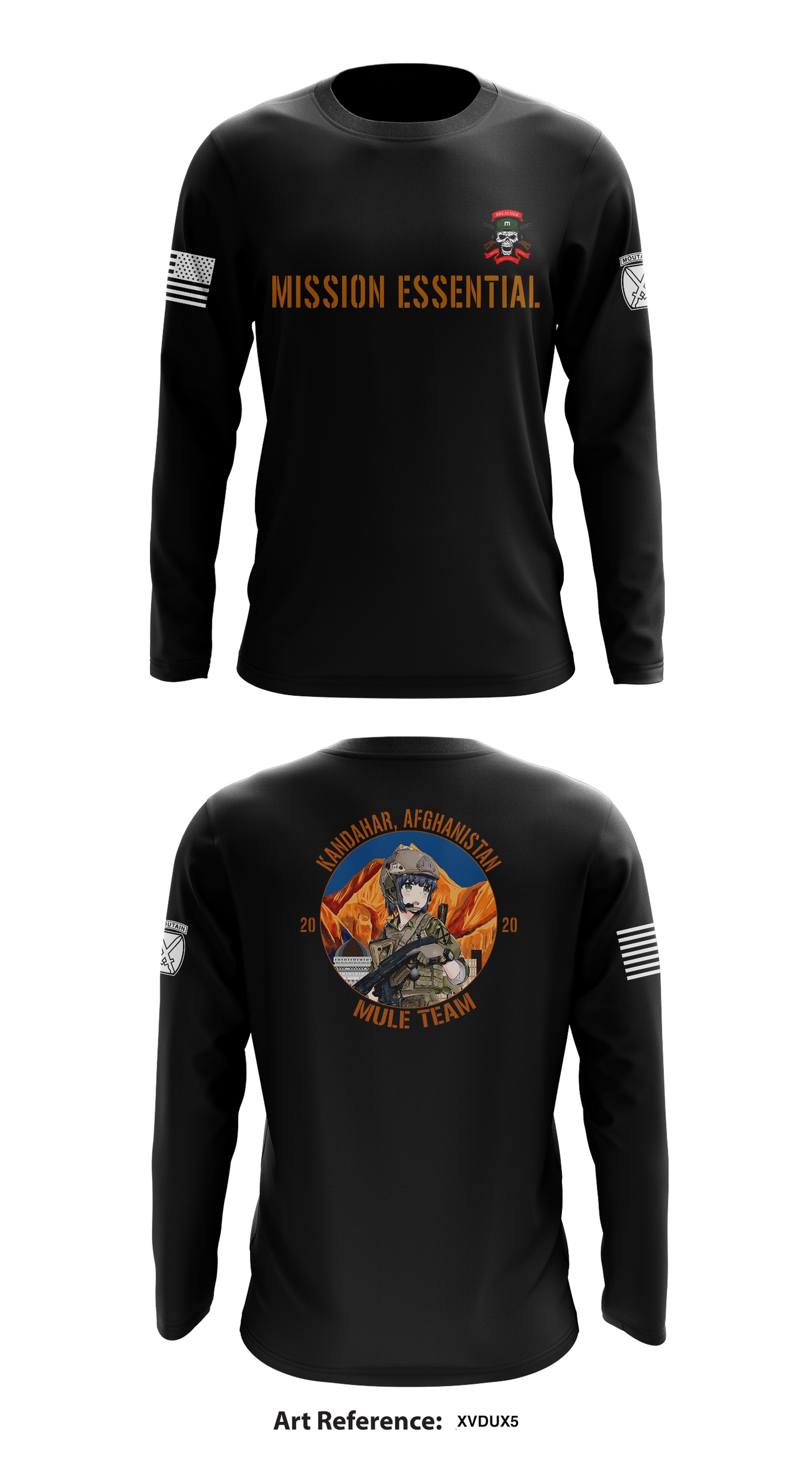 B CO, 7TH BEB, 1BCT 10TH MTN DIV Store 1 Core Men's LS Performance Tee - xVdUx5