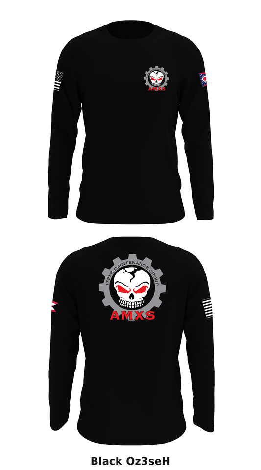 179th Maintenance Group Store 1 Core Men's LS Performance Tee - Oz3seH